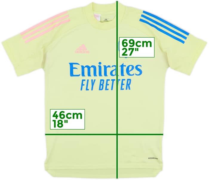 2020-21 Arsenal adidas Training Shirt - 5/10 - (L.Boys)