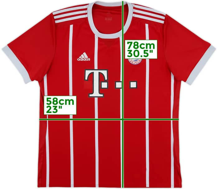 2017-18 Bayern Munich Home Shirt - 4/10 - (XL)