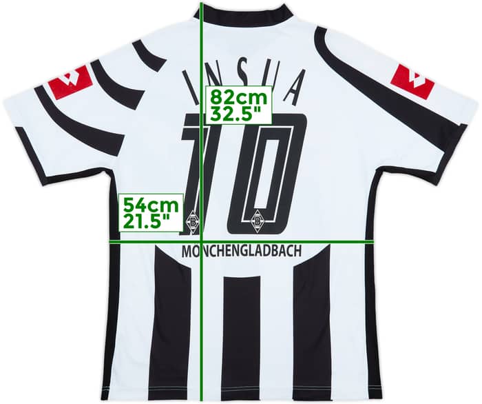 2006-07 Borussia Monchengladbach Home Shirt Insua #10 - 6/10 - (XXL)