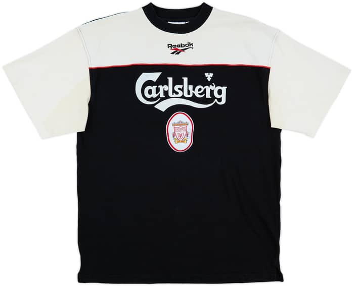 1996-97 Liverpool Reebok Cotton Tee - 8/10 - (XL)