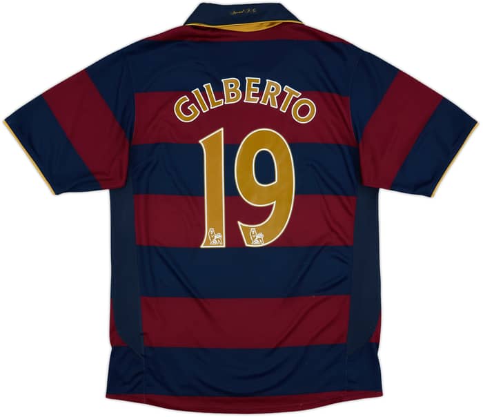 2007-08 Arsenal Third Shirt Gilberto #19 - 6/10 - (M)