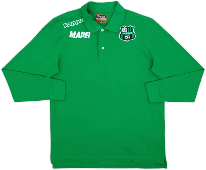 2017-18 Sassuolo Kappa Polo L/S Shirt - 10/10 - (M)