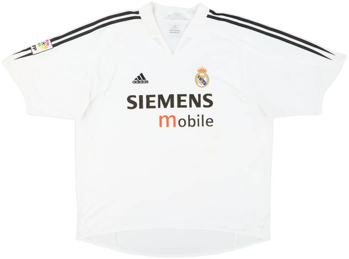 2004-05 Real Madrid Home Shirt - 5/10 - (XXL)