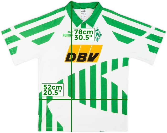 1994-95 Werder Bremen Home Shirt - 6/10 - (L)