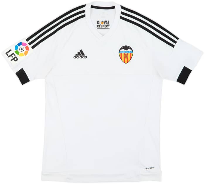 2015-16 Valencia Home Shirt - 6/10 - (S)