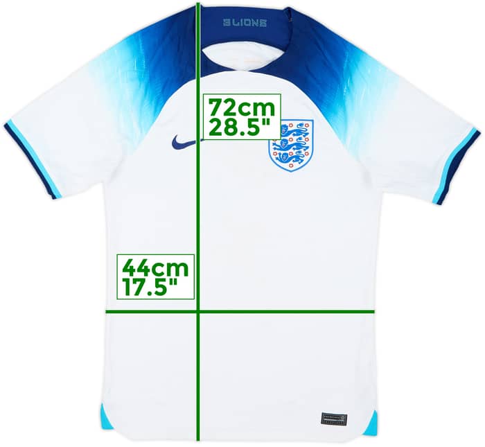 2022-23 England Home Shirt - 4/10 - (S)