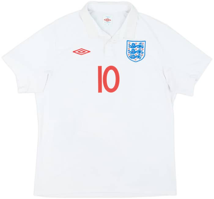 2009-10 England Home Shirt Rooney #10 - 4/10 - (L)