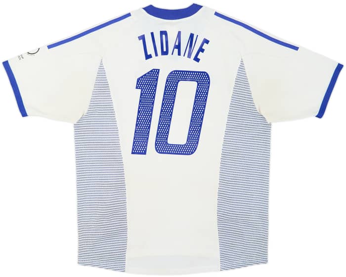 2002-04 France Away Shirt Zidane #10 - 4/10 - (XL)