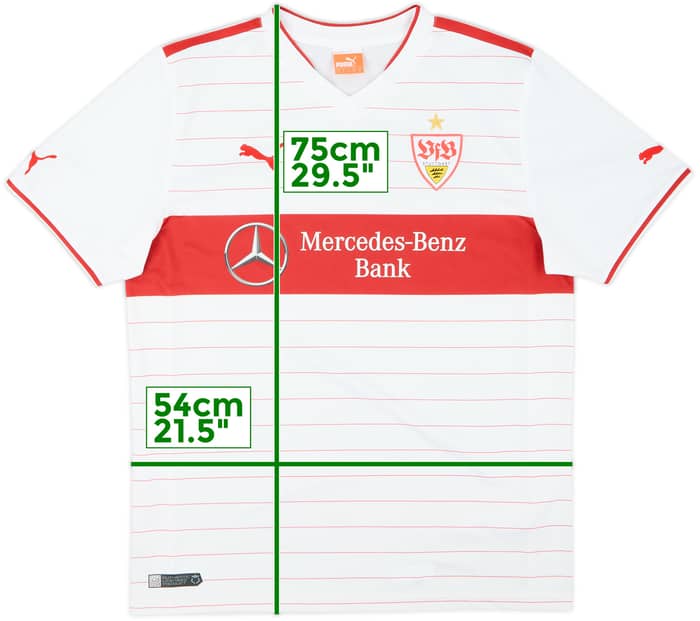 2013-14 Stuttgart Home Shirt - 10/10 - (L)