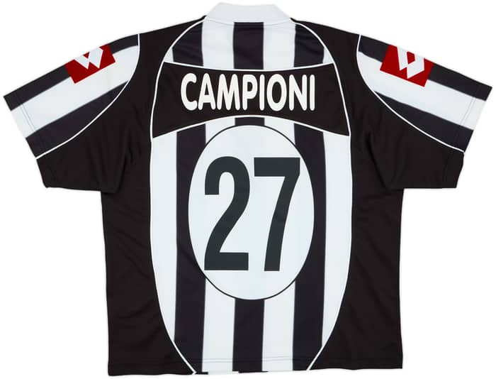 2002-03 Juventus Home Shirt Campioni #27 - 6/10 - (L)
