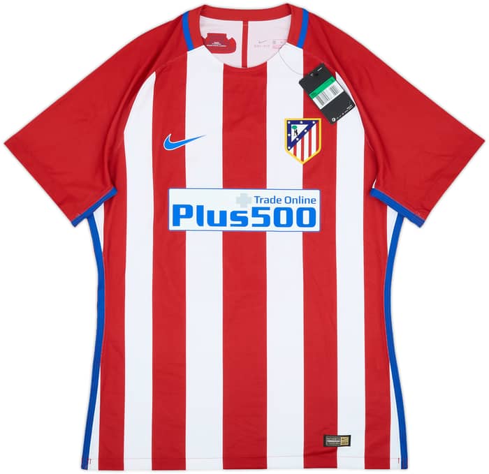 2016-17 Atletico Madrid Player Issue Home Shirt Griezmann #7 (XL)