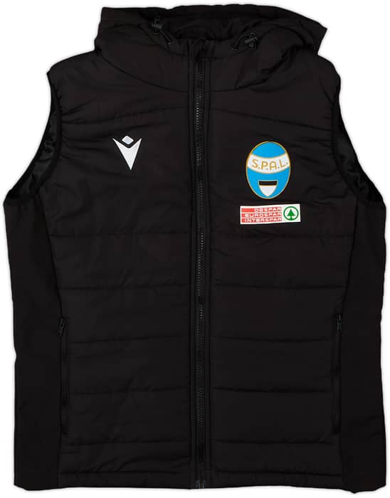 2020-21 SPAL Macron Padded Gilet - 10/10 - (S)