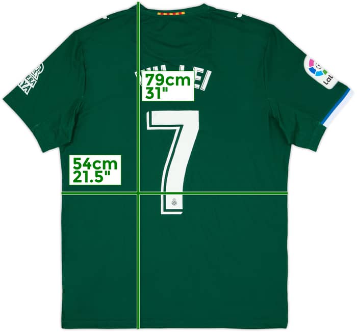 2019-20 Espanyol Away Shirt Wu Lei #7 (XXL)