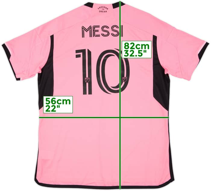 2024-25 Inter Miami Authentic Home Shirt Messi #10 (XL)