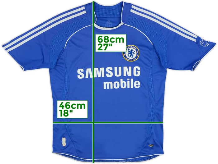 2006-08 Chelsea Home Shirt - 5/10 - (S)