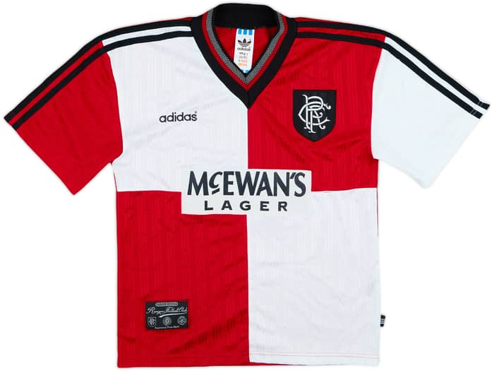 1995-96 Rangers Away Shirt #8 - 6/10 - (XS)