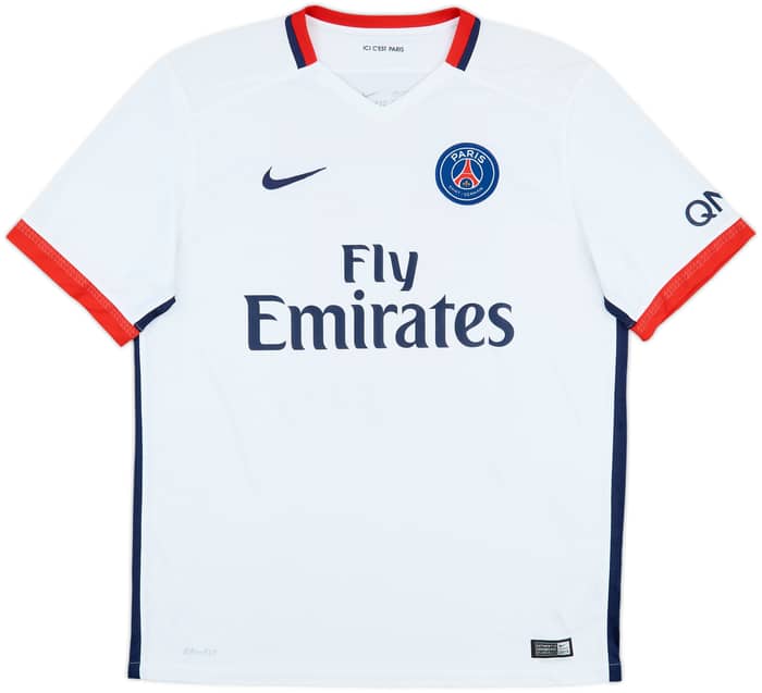 2015-16 Paris Saint-Germain Away Shirt Di Maria #11 - 6/10 - (L)