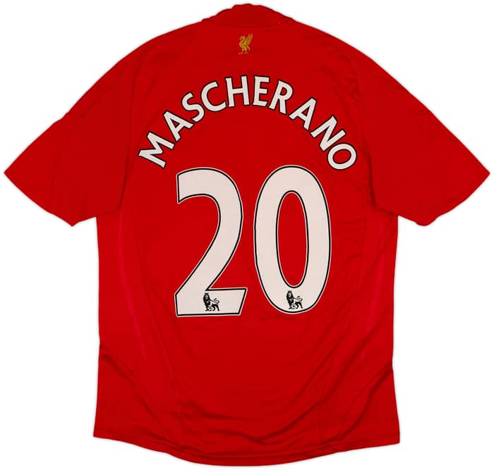 2008-10 Liverpool Home Shirt Mascherano #20 - 6/10 - (M)