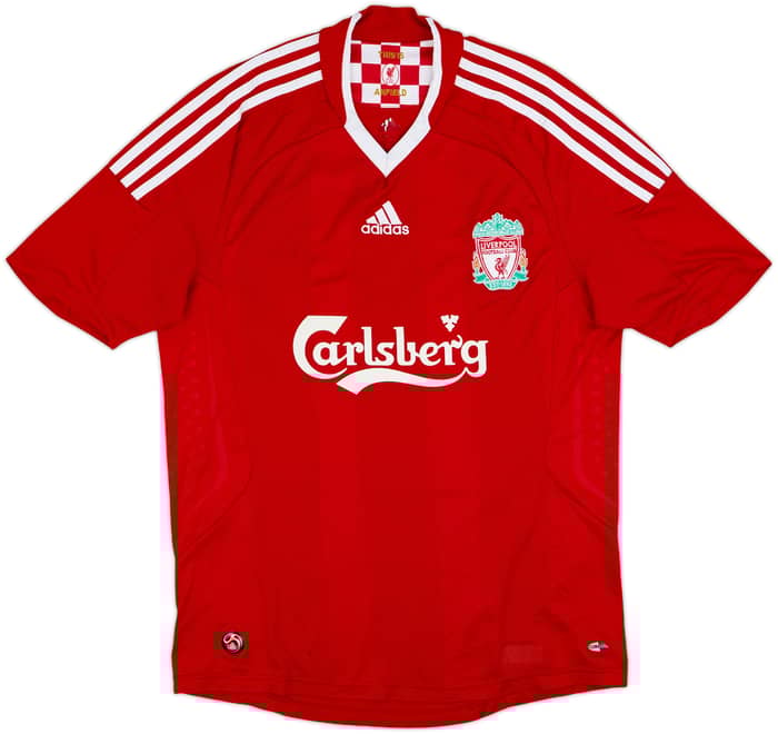 2008-10 Liverpool Home Shirt Mascherano #20 - 6/10 - (M)