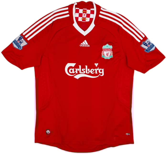 2008-10 Liverpool Home Shirt Torres #9 - 6/10 - (L)