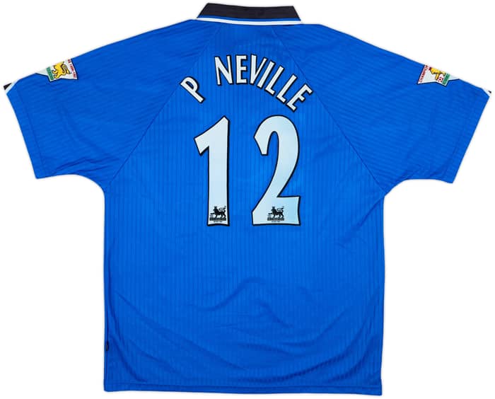1996-98 Manchester United Third Shirt P Neville #12 - 8/10 - (L)