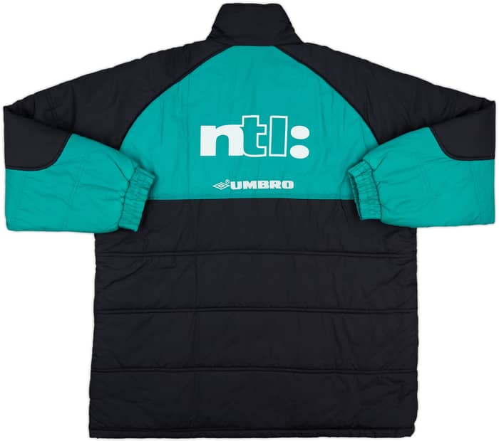 1999-00 Celtic Umbro Padded Bench Coat - 7/10 - (L)