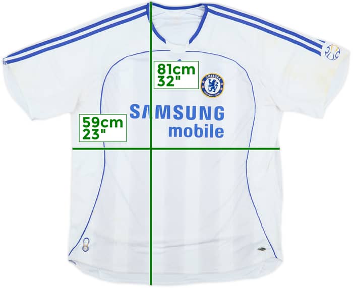 2006-07 Chelsea Away Shirt - 4/10 - (XL)