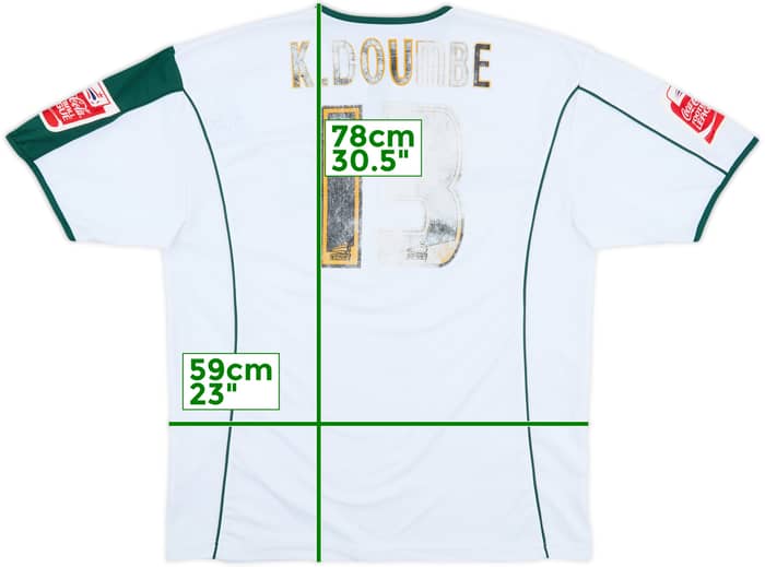 2005-06 Plymouth Away Shirt K.Doumbe #13 - 4/10 - (XL)