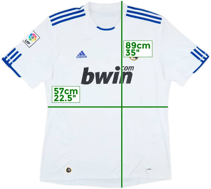 2010-11 Real Madrid Home Shirt - 5/10 - (XXL)