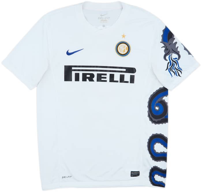 2010-11 Inter Milan Away Shirt Eto'o #9 - 6/10 - (L)