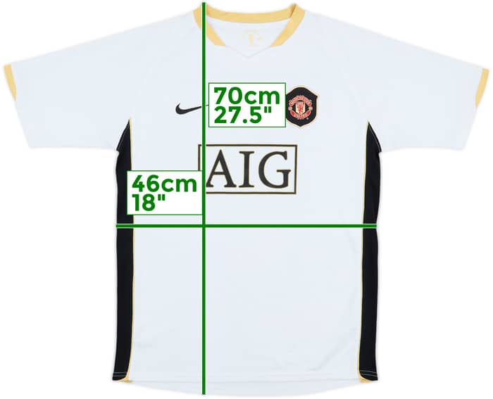 2006-08 Manchester United Away Shirt - 4/10 - (S)