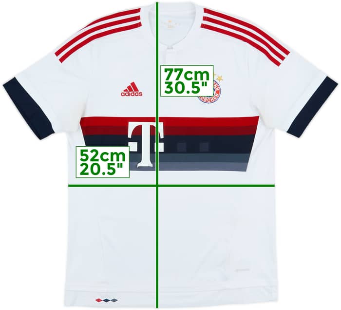 2015-16 Bayern Munich Away Shirt - 4/10 - (L)