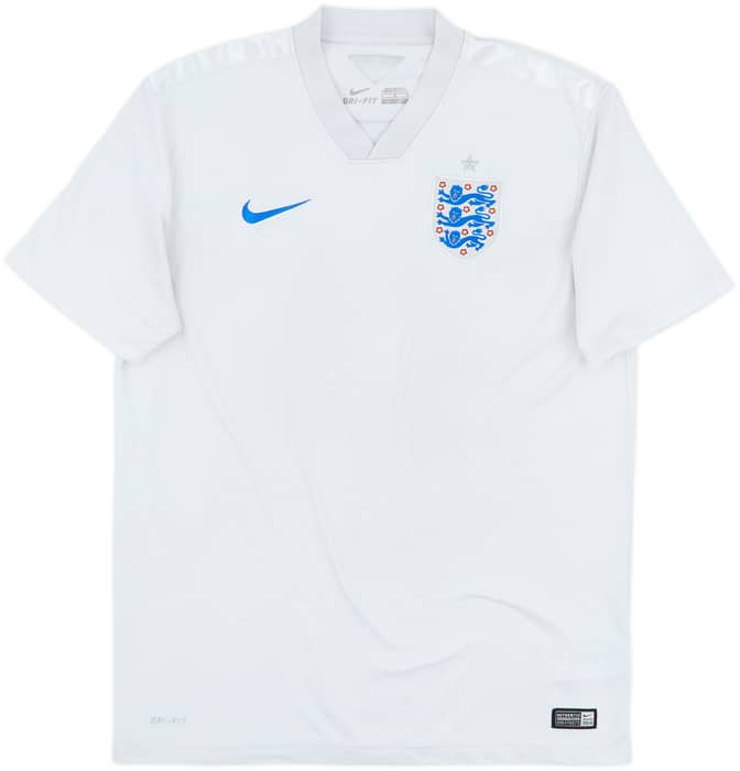 2014-15 England Home Shirt - 4/10 - (L)