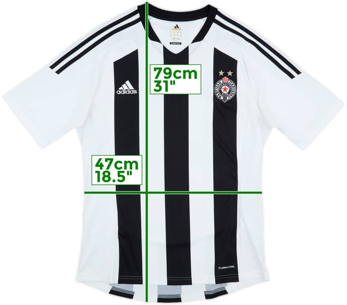 2011-12 FK Partizan Home Shirt - 8/10 - (M)