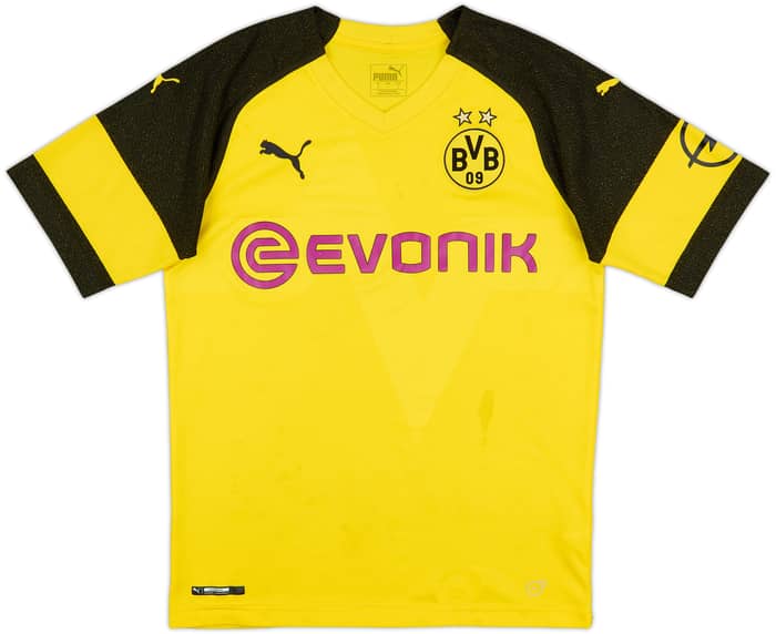 2018-19 Borussia Dortmund Home Shirt - 5/10 - (S)