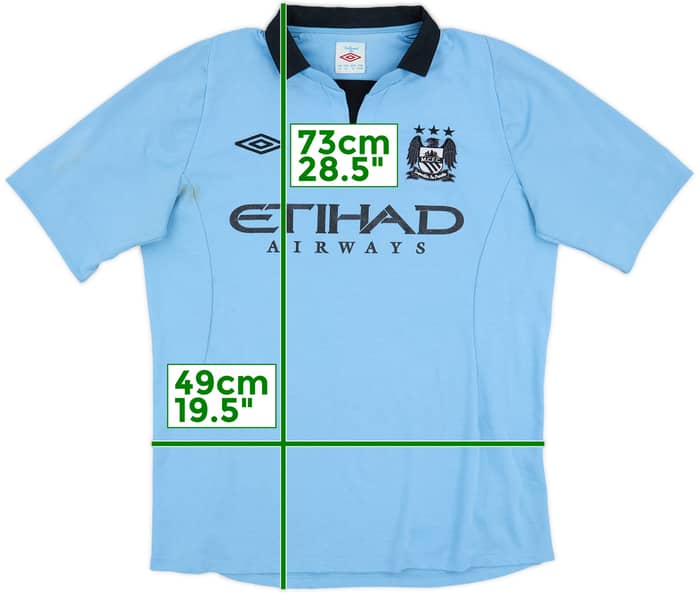 2012-13 Manchester City Home Shirt - 5/10 - (M)