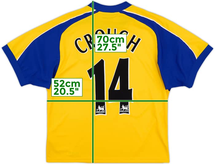 2004-06 Southampton Away Shirt Crouch #14 - 6/10 - (M)
