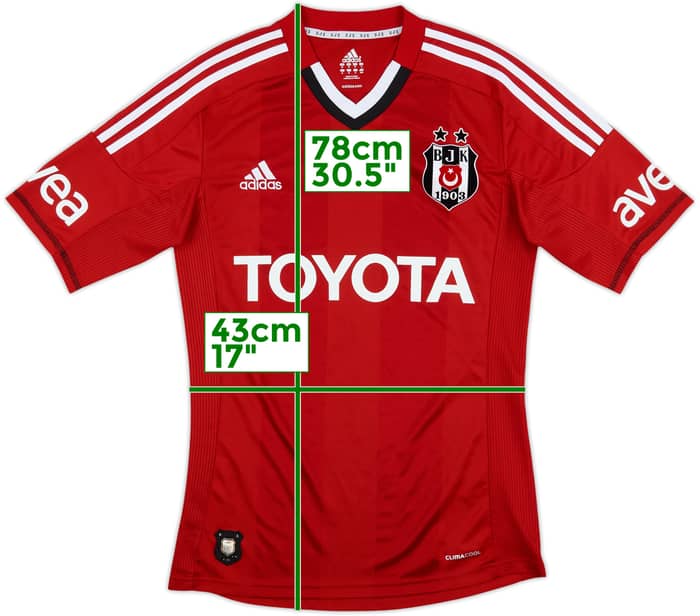2012-13 Besiktas Third Shirt - 8/10 - (M)