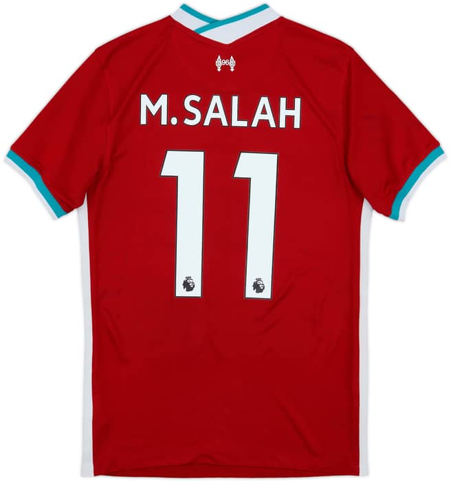 2020-21 Liverpool Home Shirt M.Salah #11 - 6/10 - (S)