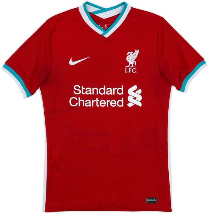 2020-21 Liverpool Home Shirt M.Salah #11 - 6/10 - (S)