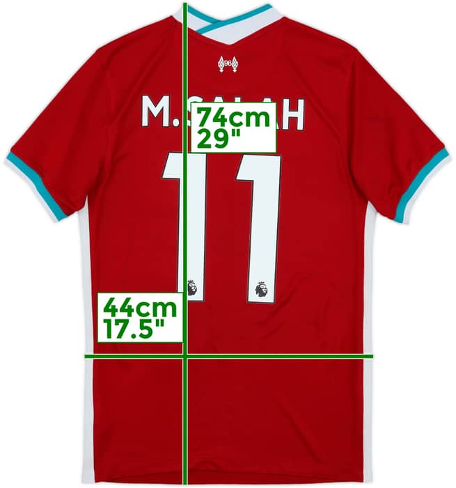 2020-21 Liverpool Home Shirt M.Salah #11 - 6/10 - (S)