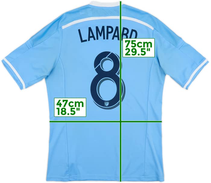 2015-16 New York City Home Shirt Lampard #8 - 6/10 - (M)