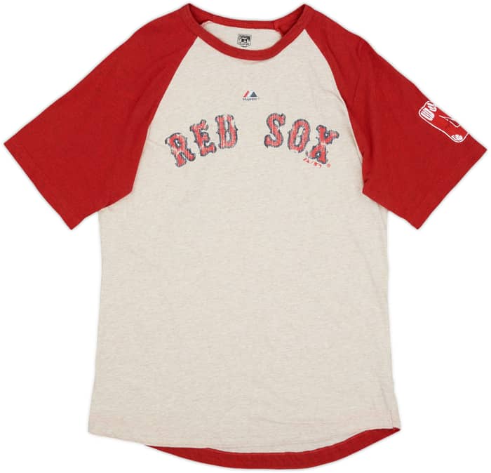 2013 Boston Red Sox Rice #14 Majestic Cooperstown Collection Tee - 8/10 - (M)