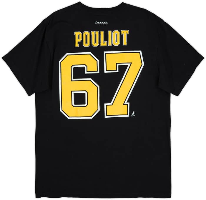 2011-12 Boston Bruins Pouliot #67 Reebok Tee - 6/10 - (XL)