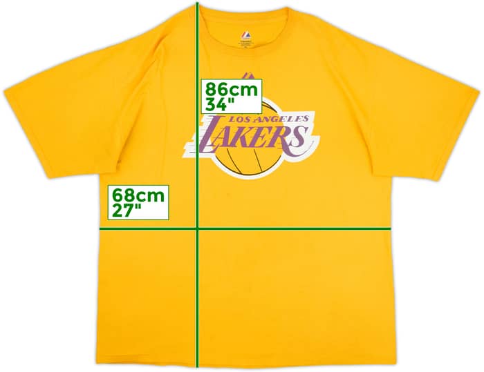 2009-10 LA Lakers Bryant #24 Majestic Tee - 6/10 - (XXL)