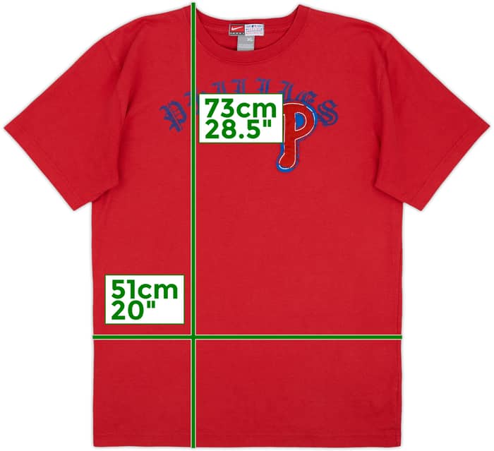 2000s Philadelphia Phillies Nike Tee - 8/10 - (XL)