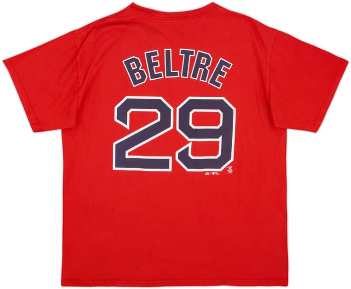 2010 Boston Red Sox Beltre #29 Majestic Tee - 5/10 - (L)