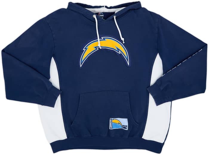 2014 San Diego Chargers Majestic Hooded Sweat Top - 6/10 - (XL)