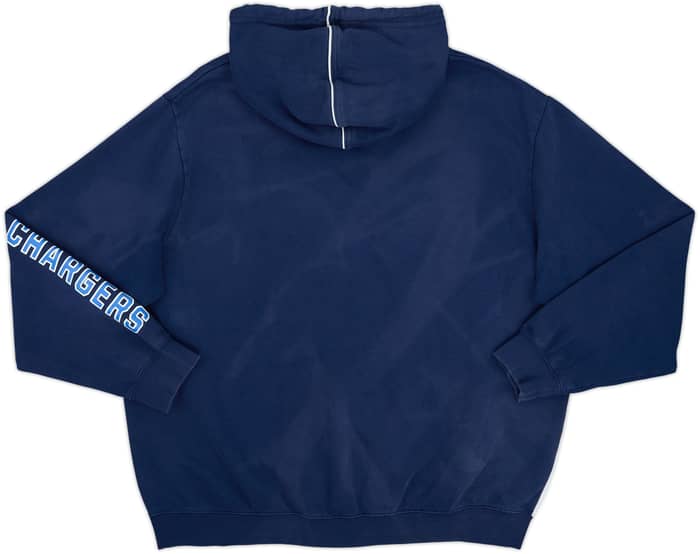 2014 San Diego Chargers Majestic Hooded Sweat Top - 6/10 - (XL)