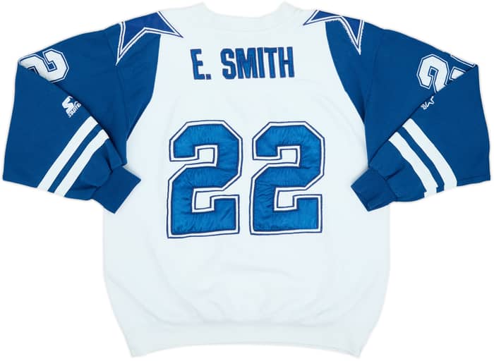 1995 Dallas Cowboys E.Smith #22 Starter Sweat Top - 5/10 - (M)